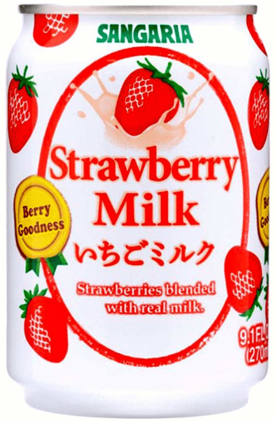 Napój Strawberry Milk Juice Drink 275ml/24 Sangaria