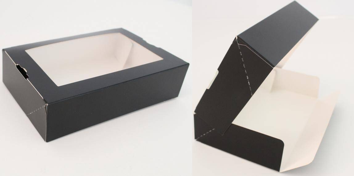 Tacka karton.Sushi Box 250x100x45 mm, 200szt/krt