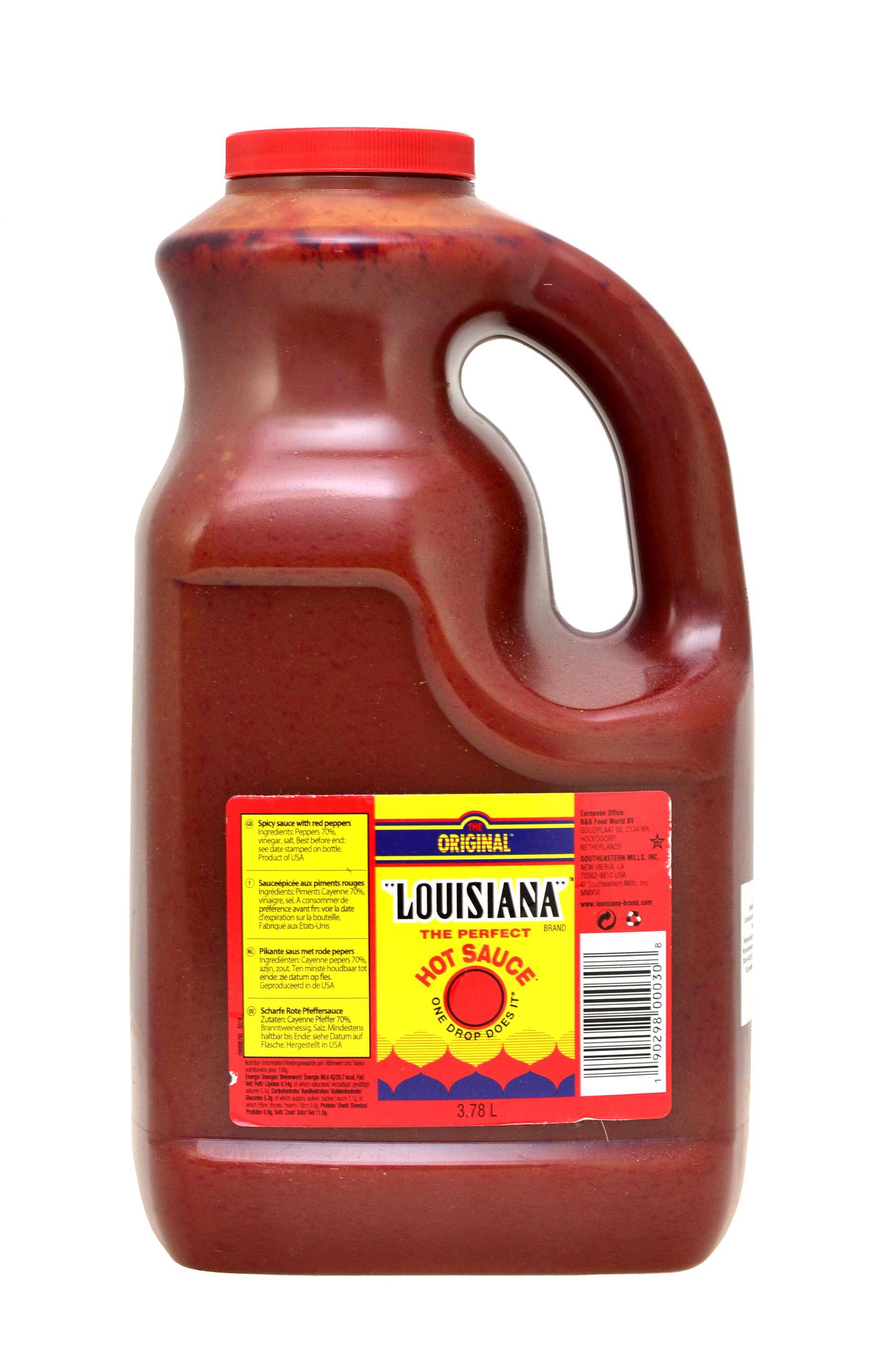 Louisiana Hot do kurczaka but. 3,78L/4 AA