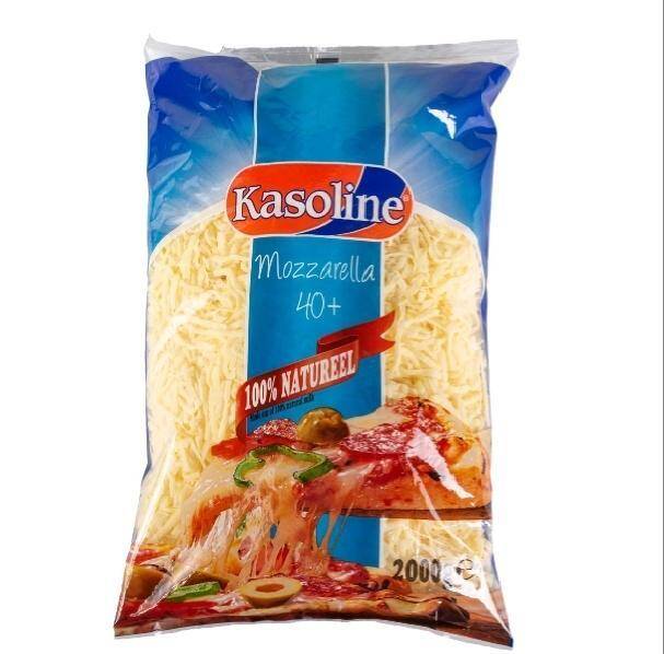 Ser Mozzarella tarty 40+, 2kg/5 Kasoline