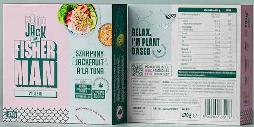 Jackfruit zielony a'la Tuna w oleju 170g/24 Jack the Fisherman