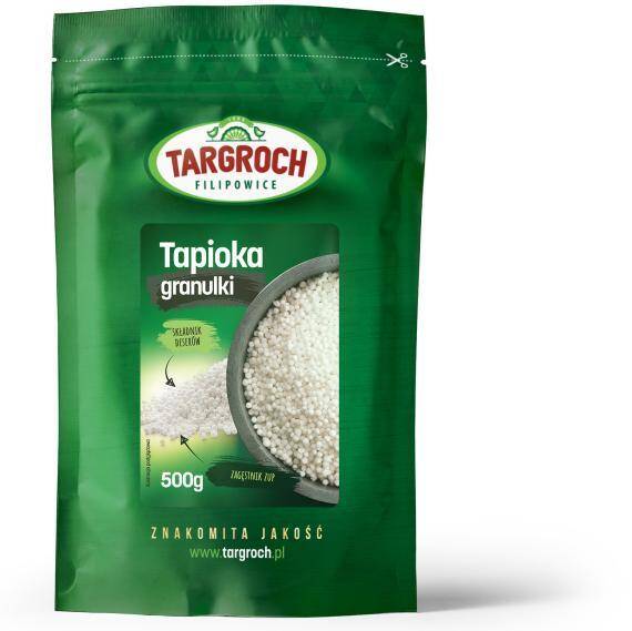 Tapioka perła drobna 2-3mm, 500g/10 Targroch