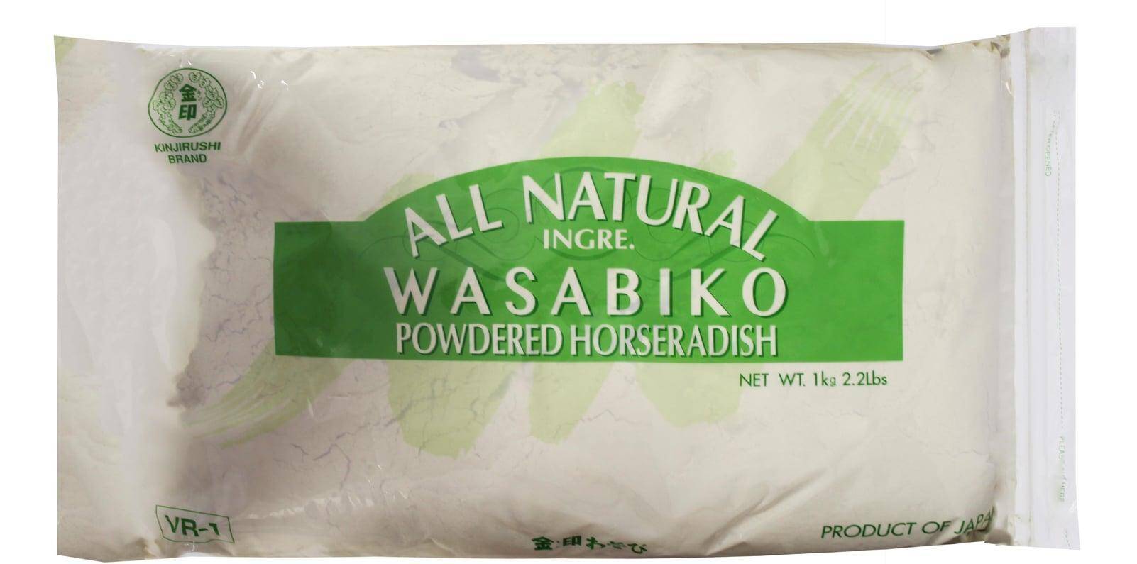 Chrzan Wasabi All Natural VR-1,1kg/10 Kinjirushi