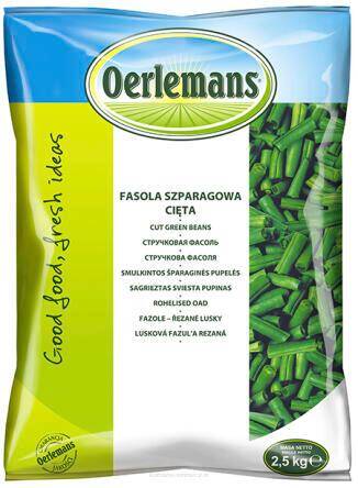 Fasolka zielona cięta 2,5kg/4 Oerlemans