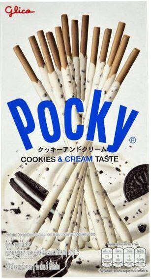 Pocky Biscuit sticks Cookie&Cream 45g/120 Glico e*