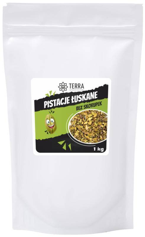 Pistacje łuskane 1kg/10 Terra