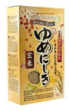 Ryż brązowy Yume Nishiki 1kg/12 e