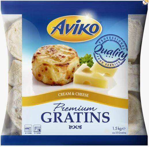 Gratins Cream & Cheese 1,5kg/6 Aviko 801751