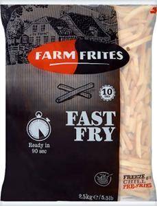 Frytki 10mm Fast Fry Farm Frites 12,5kg/kart Bafra