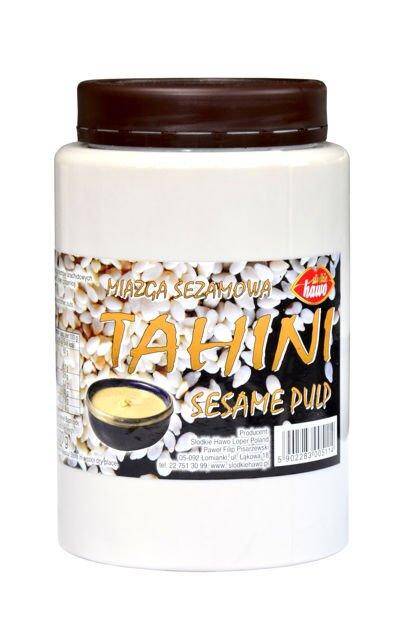 Tahini pasta sezamowa słoik 400g/8
