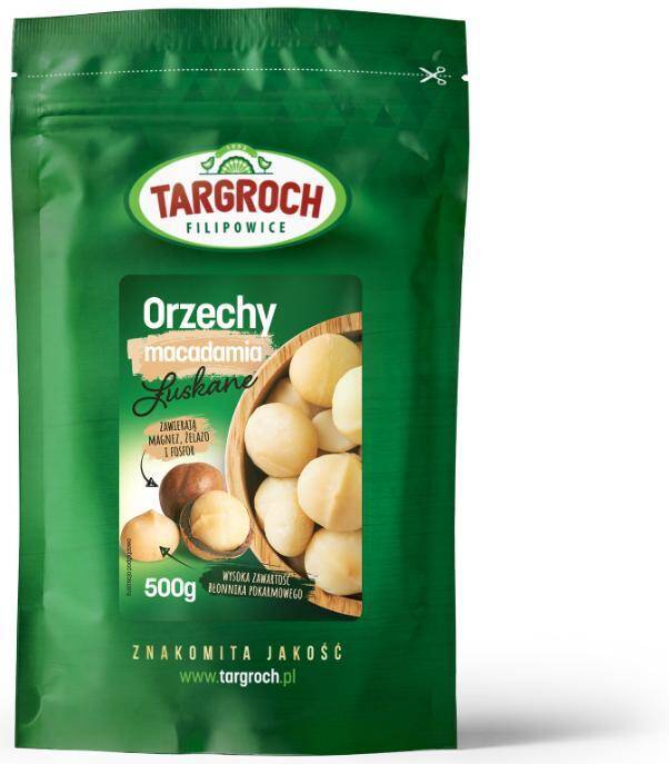 Orzechy Macadamia 500g Targroch