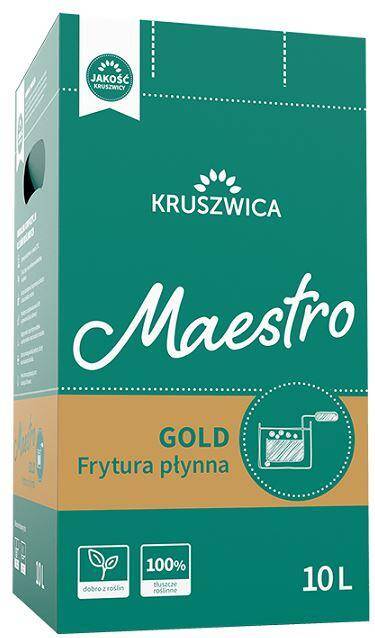 Olej frytura płynna Maestro Gold 10L Kruszwica