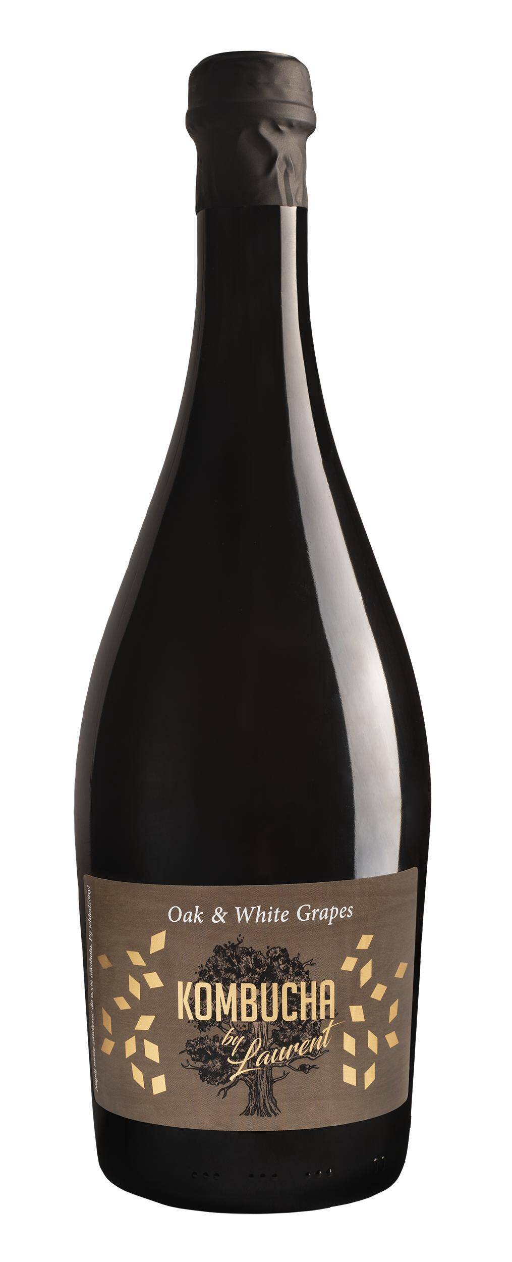 Kombucha szampańska Oak&White Grapes EKO.750ml/6 By Laurent