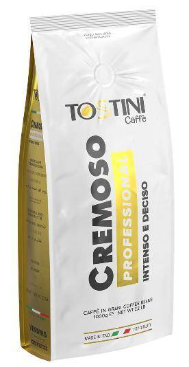 Kawa Cremoso ziarno 1kg/6 Tostini