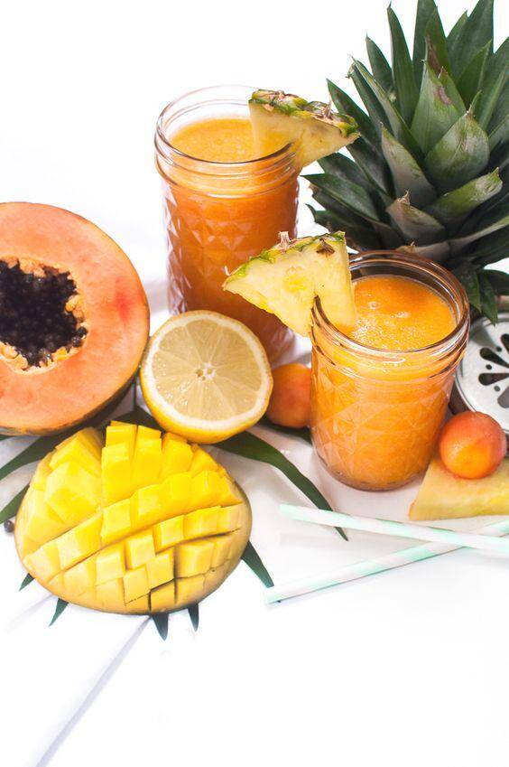 Smoothie Pod Palmami (papaya,mango,ananas), (25x120g), 3kg mroż. (Zdjęcie 1)