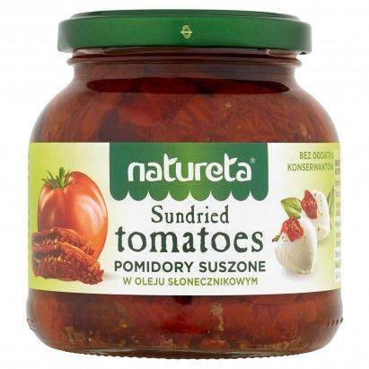Pomidory sundried suszone 130g w oleju 270g/12 Natureta