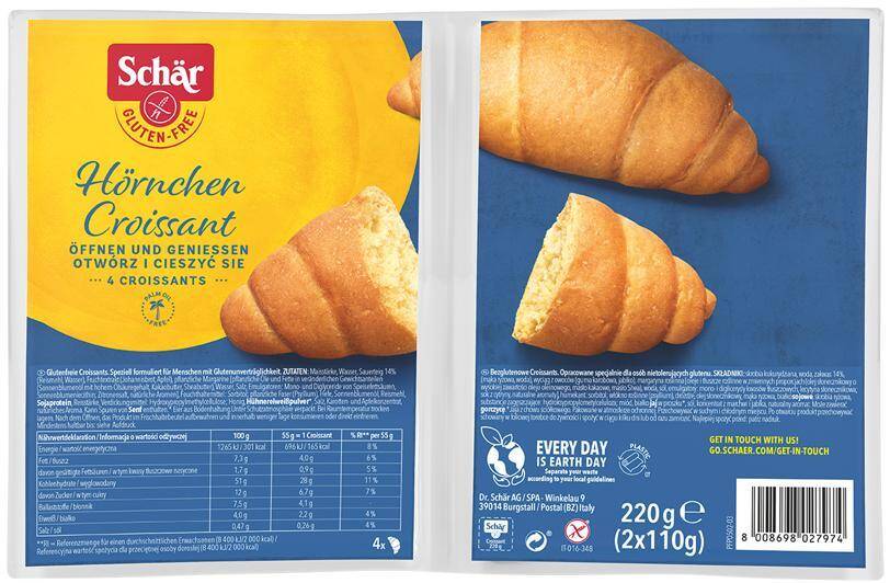 Croissant Rogalik 220g/6 Schar