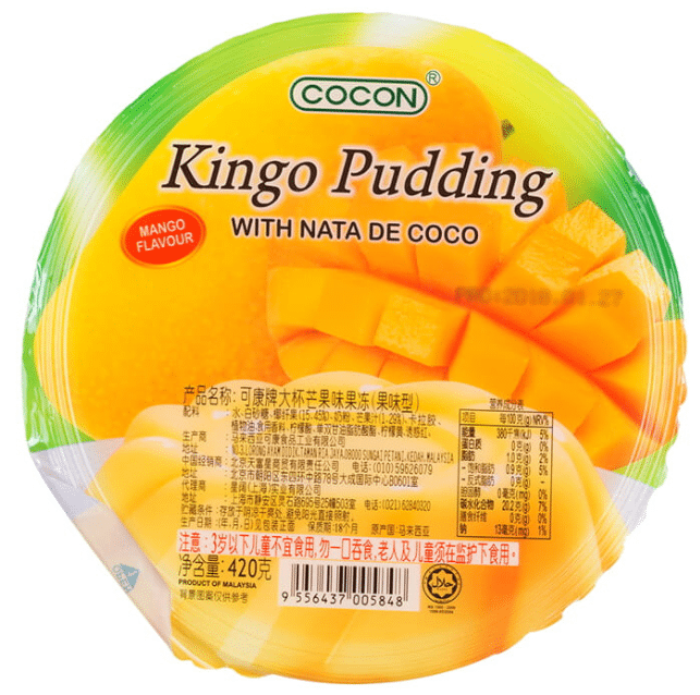 King Pudding Mango 420g/12 Cocon e (Zdjęcie 1)