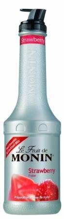 Monin Puree baza truskawkowa 1L/4