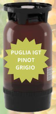 Wino włoskie VST Bianco Pinot Grigio Puglia IGT 12% BW 24L KEG
