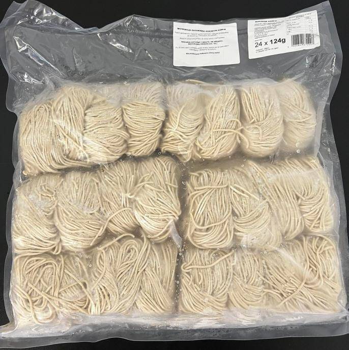 Makaron Ramen 21szt.(ok.124g/szt.) mroż.2,6kg Shiva