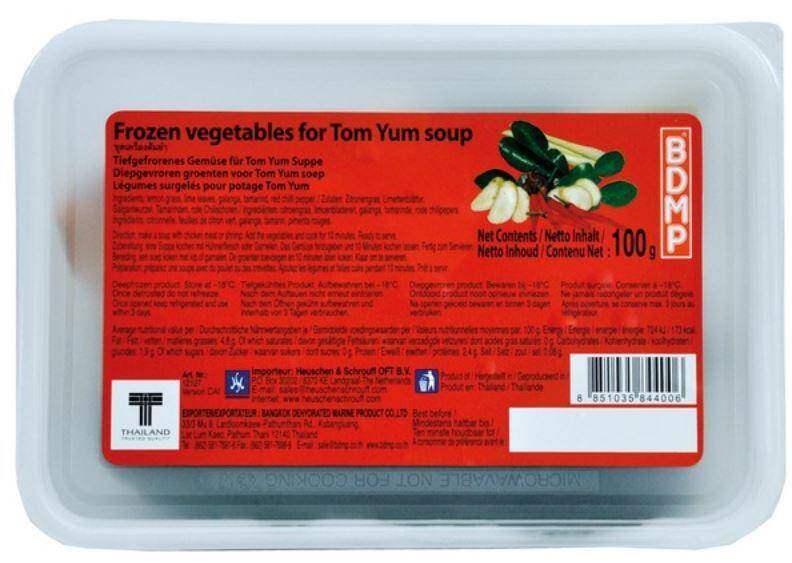 Warzywa do Tom Yum mroż.100g/24 BDMP e
