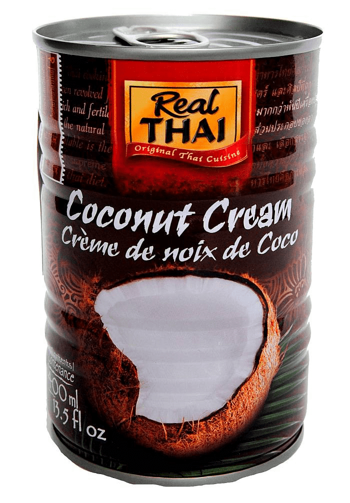 Kokosowy krem 95%/tł.21%,pusz.400ml/24 Real Thai