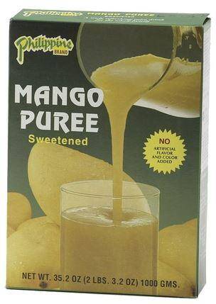 Mango purre słodkie 1kg/20 Philippine e