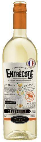 Wino fr. Entrecote Chardonnay 13,5% BW 750ml/6