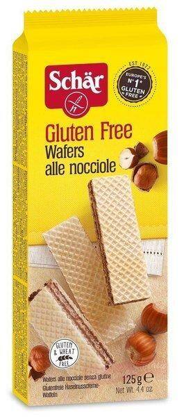 Wafelki orzechowe Wafer Nocciola 125g/6 Schar ***