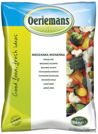 Mieszanka wiosenna mrożona 2,5kg/4 Oerlemans