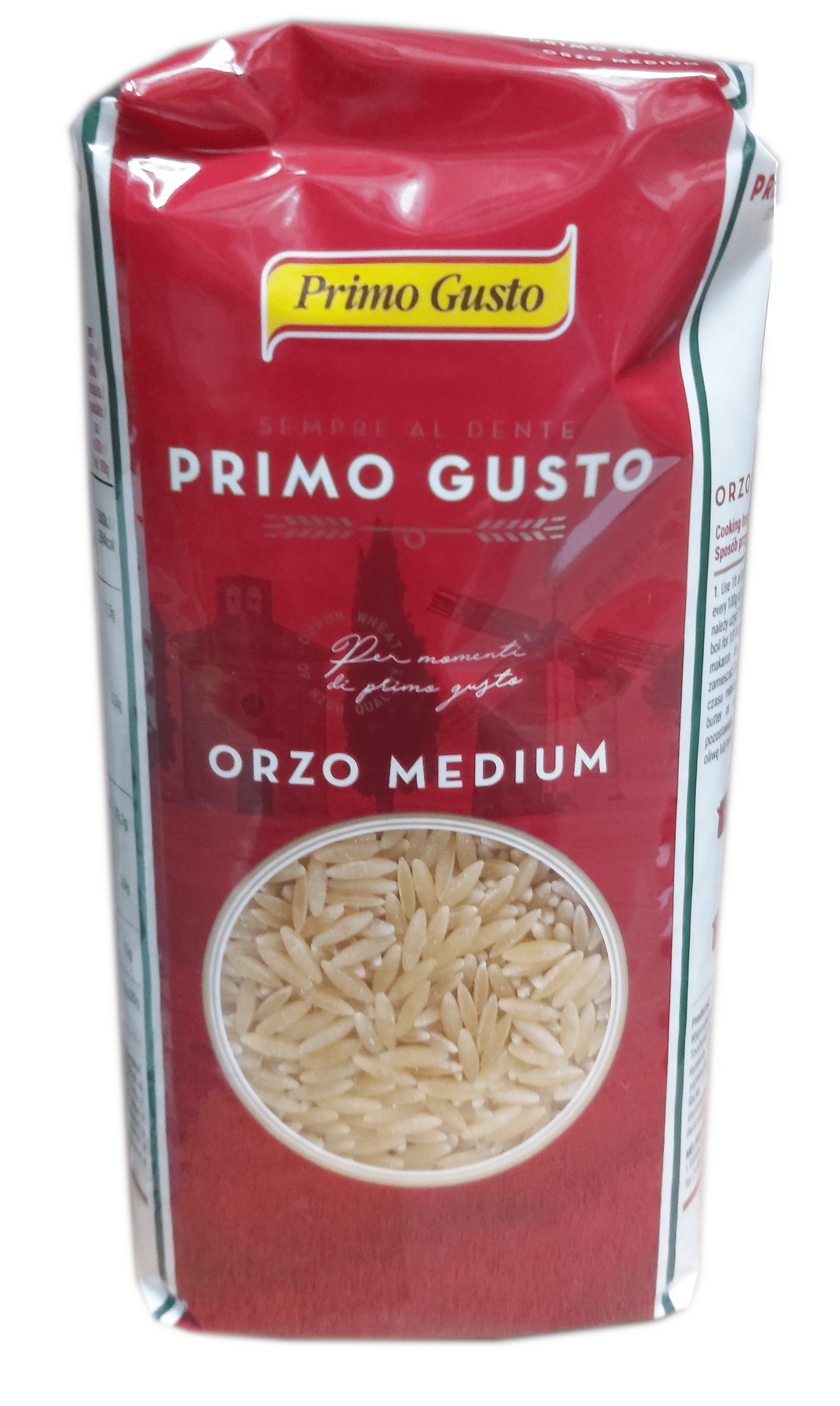 Makaron grecki Orzo w kształcie ryżu 500g/12 Primo Gusto