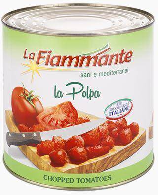 Pomidory kostka 1,5kg puszka 2,5kg/6 La Fiammante e*