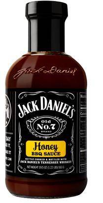 J.Daniels Honey BBQ Sauce 553g/6