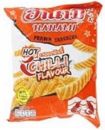 Chipsy krewetkowe Hot Chili 62g/24 Hanami (4114) pp