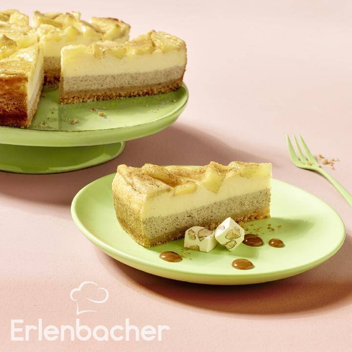 Sernik Cheesecake Topped Apple 1,8kg/szt Erlenbacher 8110518