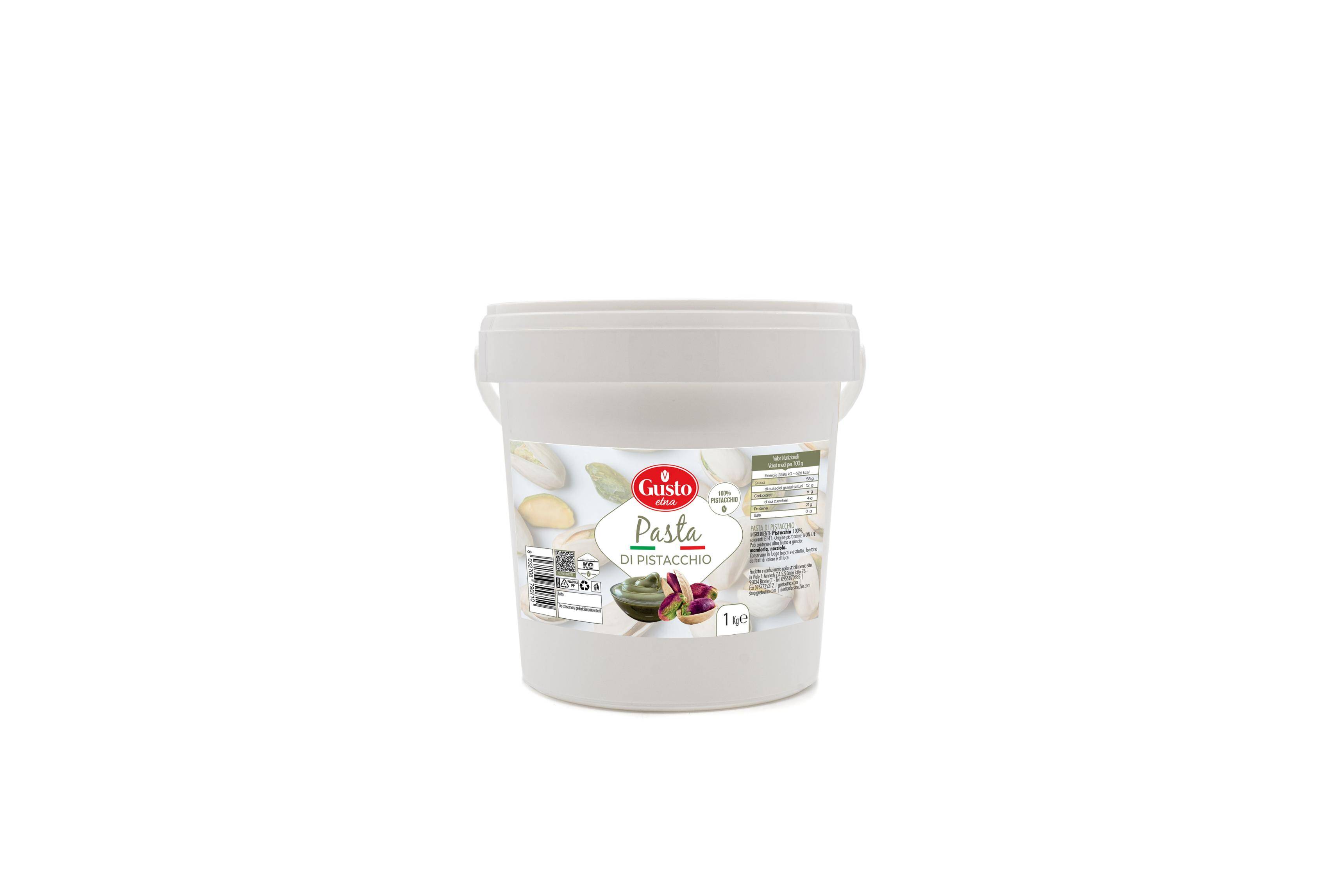 Pasta pistacjowa 100%, 1kg/6 Gusto etna