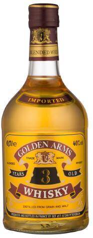 Whisky Golden Arms 3 ANS Blended 40% 0,7L/6