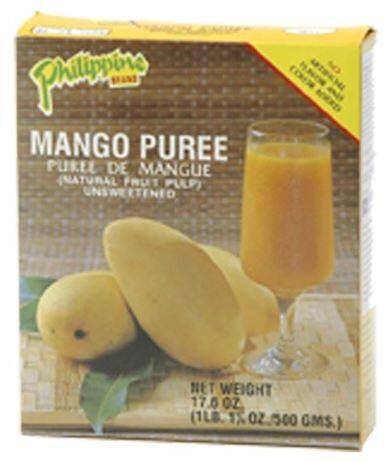 Mango purre karton 500g/24 Philippine p