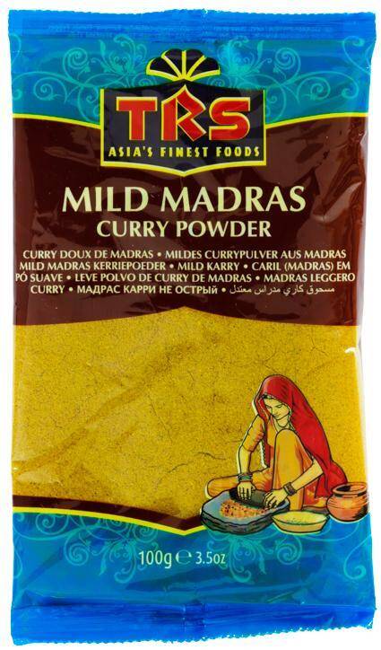 Curry Madras mild powder 100g/20 TRS