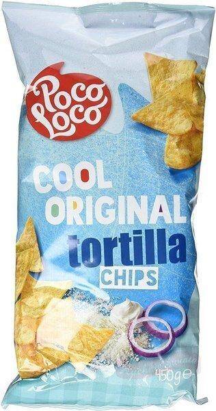 Tortilla chips Cool Original 450g/12 Poco Loco p