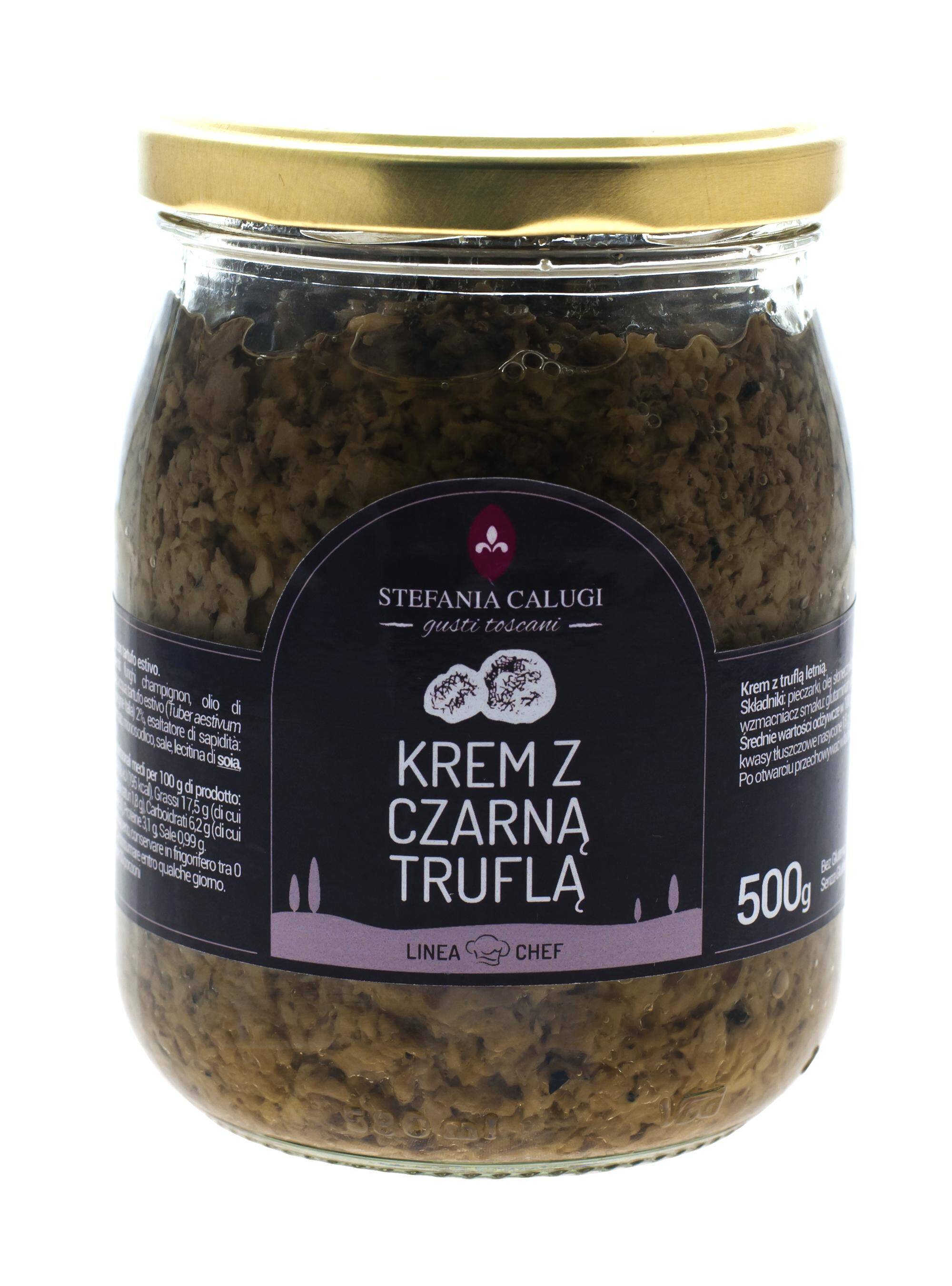 Pasta truflowa (Black truffle cream - 1,5%) 500g/12 Calugi
