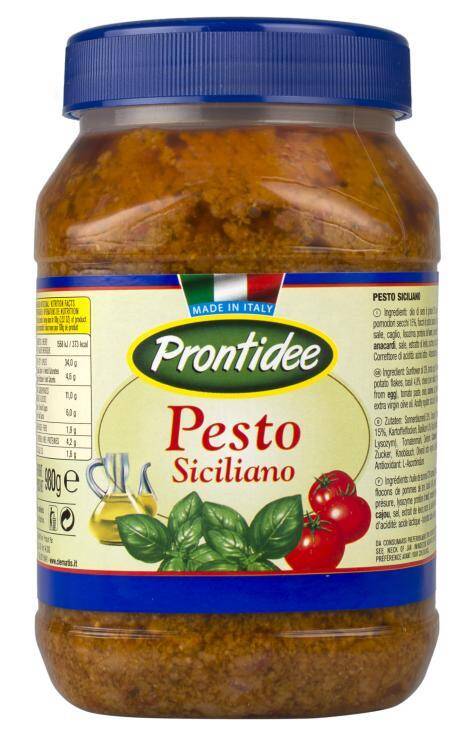 Pesto Siciliano (Rosso) 980g/6 Prontidee