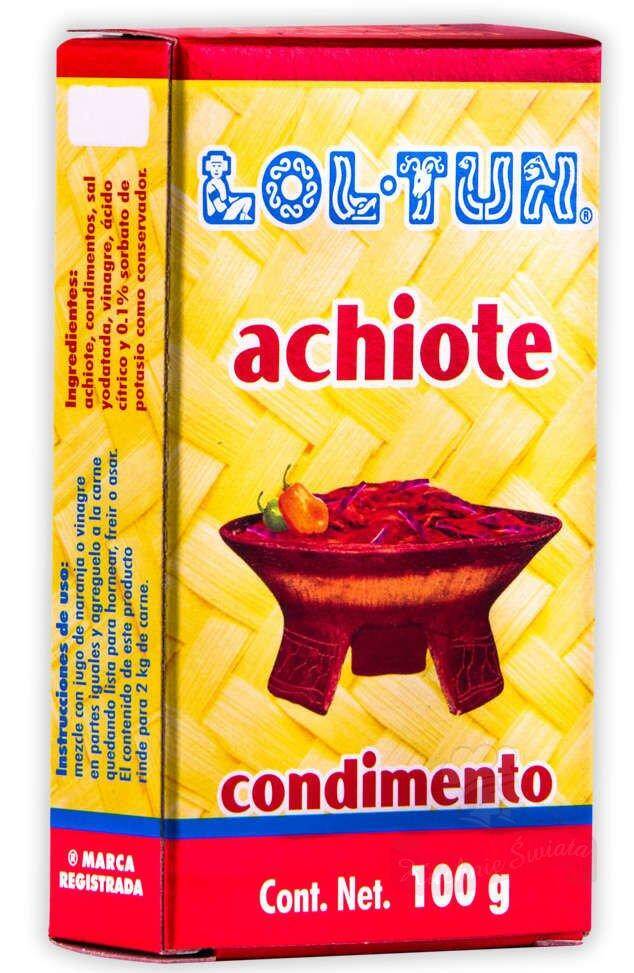 Achiote-barwnik annato 100g/45 e