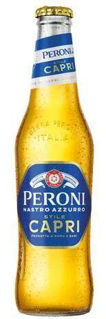 Piwo włoskie Peroni Nastro Capri 4,2% but.330ml/24