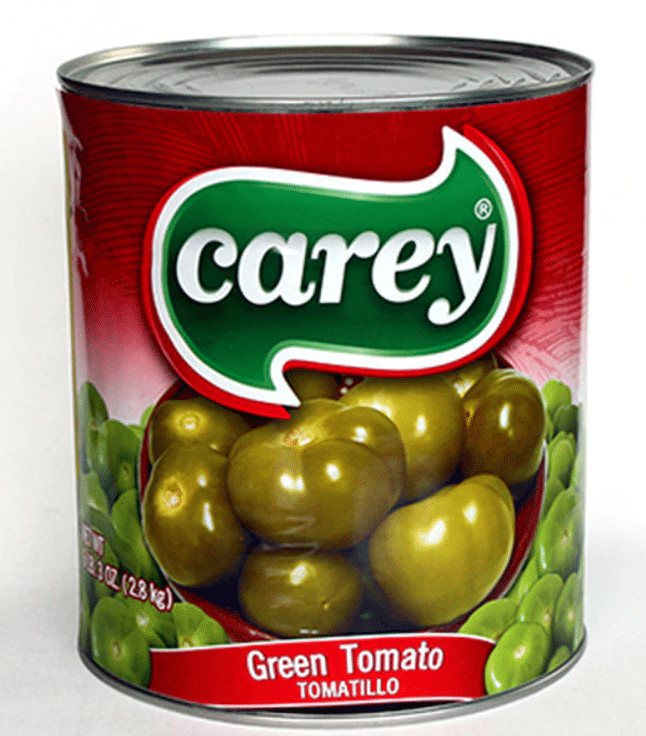 Pomidory zielone Tomatillo całe 1,4, puszk.2,8 kg/6 Carey e*
