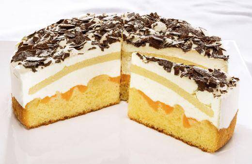 Ciasto Tort z kremem Yuzu, mroż.1700g/4 Pfalzgraf 622***