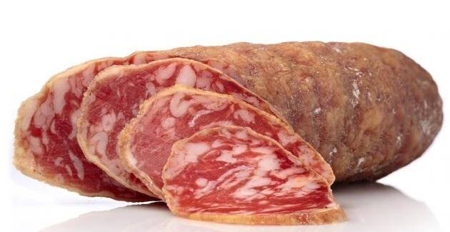 Kiełbasa Salchichon z mięsa świń iberyjskich ok.1kg/krt.ok.6kg