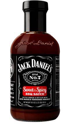J.Daniels Sweet&Spicy BBQ Sauce 553g/6