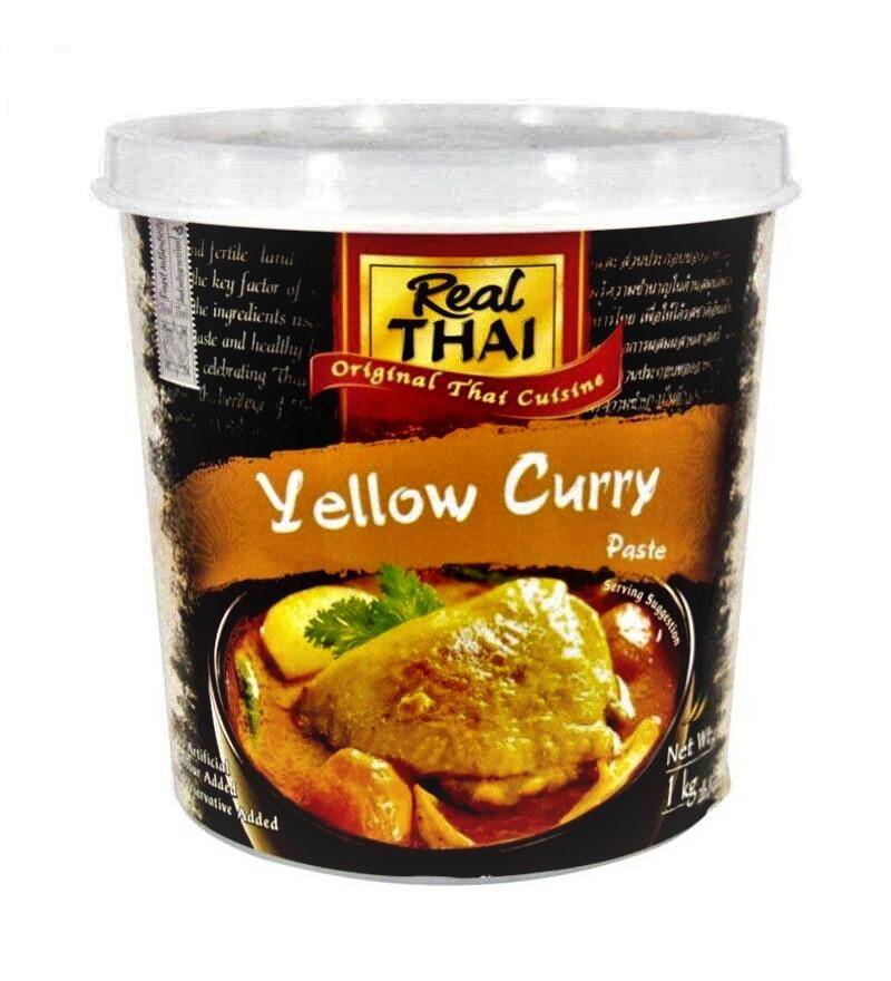 Pasta Curry Yellow 1kg/12 RealThai
